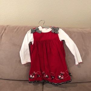 Children’s long sleeve shirt and dress
